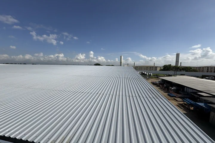 Galpão industrial em estrutura metálica
